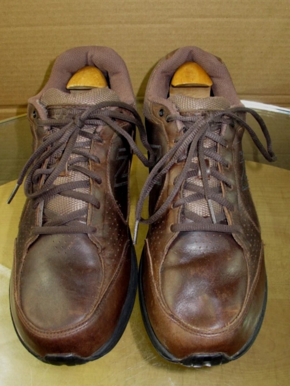 New Balance 928 Men's Sneakers Brown Leather Size 12 D